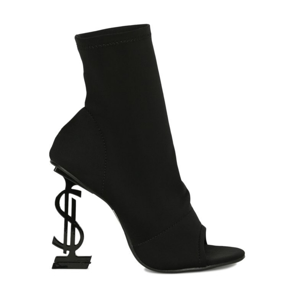 Black Looks Like Money Heels - Picture 6 of 6